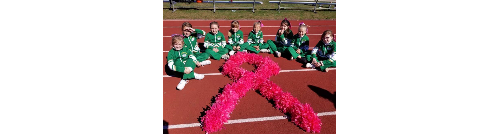 Cheer for breast cancer awareness